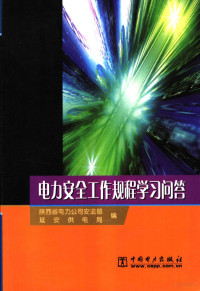 张三有，贺爱国主编；师党民等编写；陕西省电力公司安监部，延安供电局编, 张三有, 贺爱国主编 , 师党民[等]编写, 张三有, 贺爱国, 师党民, 延安供电局, Yan an gong dian ju, 陕西省电力公司, 张三有, 贺爱国主编 , 师党民等编写, 张三有, 贺爱国, 师党民, 姜小莉, 霍英杰, 李卫平 — 电力安全工作规程学习问答