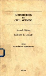 ROBERT C.CASAD — JURISDICTION IN CIVIL ACTIONS