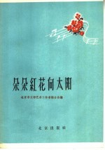 北京市文学艺术工作者联合会编 — 朵朵红花向太阳