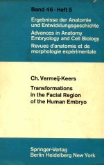 CHRISTL VERMEIJ KEERS — TRANSFORMATIONS IN THE FACIAL REGION OF THE HUMAN EMBRYO