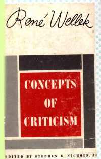 RENE, RENE WELLEK, Pdg2Pic — CONCEPTS OF CRITICISM