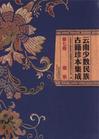 云南省少数民族古籍整理出版规划办公室编 — 云南少数民族古籍珍本集成 第七卷 傣族