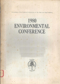 TAPPI PRESS — 1980 ENVIRONMENTAL CONFERENCE