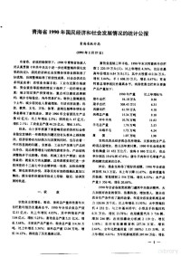 青海省统计局编, 青海省统计局编, 青海省统计局 — 青海省社会经济统计年鉴 1991