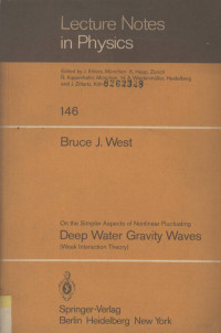 BRUCE J.WEST — DEEP WATER GRAVITY WAVES