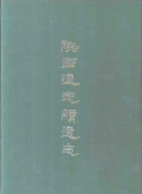 沈青崖，吴廷锡等撰 — 陕西通志续通志 六册