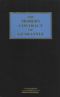 Pdg2Pic, O'Donovan, James.,Sweet & Maxwell — The modern contract of guarantee