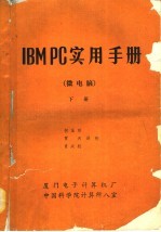 何玉珍，贾天，肖兴权译校 — IBM PC实用手册 微电脑 下