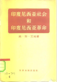 迪·努·艾地 — 印度尼西亚社会和印度尼西亚革命