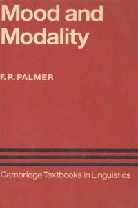 F.R.PALMER, Pdg2Pic — MOOD AND MODALITY