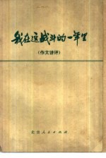 北京市教材编写组《我在这战斗的一年里》编写小组编 — 我在这战斗的一年里 作文讲评