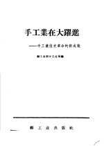 轻工业部手工业局编 — 手工业在大跃进 手工业技术革命的新成就