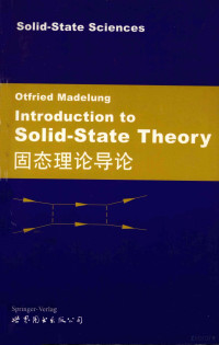 Translated by B.C.Taylor, ( )O.Madelung著, Delung Ma, O Madelung — Introduction to Solid-State Theory