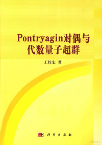 王栓宏著, 王栓宏著, 王栓宏 — Pontryagin对偶与代数量子超群