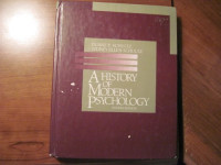 Duane Schultz, [cover photo by Glen Heller], Schultz, Duane P, Duane P Schultz — A HISTORY OF MODERN PSYCHOLOGY 3ED