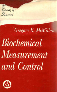 Gregory K .McMillan — Biochemical measurement and control