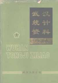 武汉市统计局 — 武汉统计资料 1949-1988 第2册