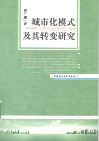 盛广耀著 — 城市化模式及其转变研究