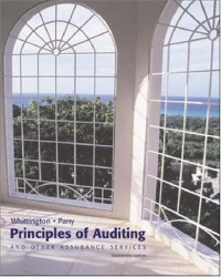 O. Ray Whittington — WHITTINGTON·PANY PRINCIPLES OF AUDITING AND OTHER ASSURANCE SERVICES FOURTEENTH EDMON