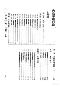 内政部年鉴编纂委员会编 — 内政年鉴 1936 4 水利篇