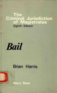 BRIAN HARRIS, Brian Harris — BAIL