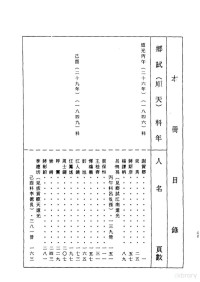 顾廷龙 — 清代硃卷集成 （100）