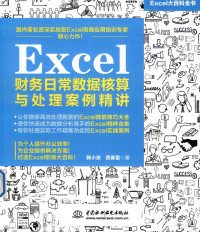 韩小良 — Excel财务日常数据核算与处理案例精讲