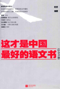 叶开编著 — 这才是中国最好的语文书 综合分册