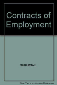 Vivien Shrubsall.,BSP Professional Books, Vivien Shrubsall LLB — Contracts of employment