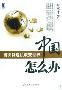 时寒冰著, Shi Hanbing zhu, shi han bing, 时寒冰著, 时寒冰, 時寒冰 — 中国怎么办：当次货危机改变世界