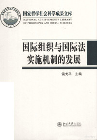 饶戈平主编 — 国际组织与国际法实施机制的发展