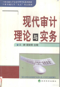 王耕，胡安明主编, 王耕, 胡安民主编, 王耕, 胡安民, 王耕, 胡安明主编, 王耕, 胡安明 — 现代审计理论与实务