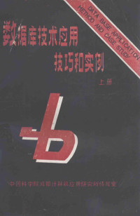 中国科学院成都计算机应用研究所情报室编 — 数据库技术应用技巧和实例 上