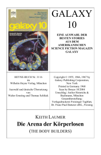 Laumer Keith — Die Arena der Kärperlosen