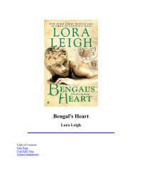 Leigh Lora — Bengal's Heart