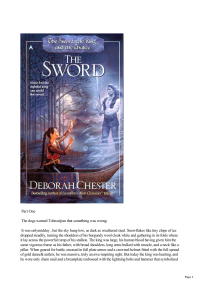 Chester Deborah — The Sword