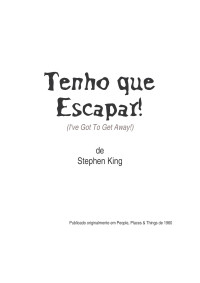 King S — Tenho Que Escapar