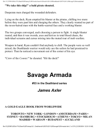 Axler James — Savage Armada