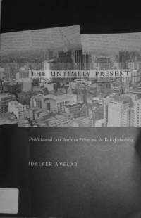 Avelar Idelber — The Untimely Present