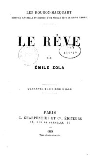 Zola Émile — Le rêve