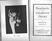 Clark Keith — Encyclopedia of Cigarette Tricks (missing page 228&229)