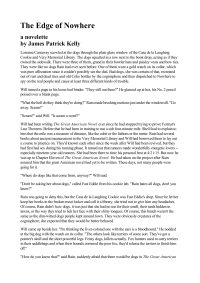 Kelly, James Patrick — The Edge of Nowhere