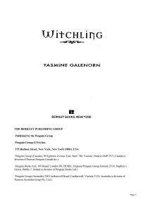 Galenorn Yasmine — Witchling