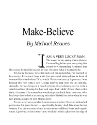 Reaves Michael — Make-Believe
