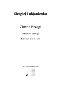 Lukjanienko Siergiej — Zimne Brzegi