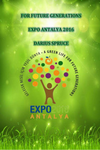 Spruce Darius — for future generations antalya expo 2015