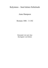 Hampson Anne — Kalymnos Insel deines Schicksals