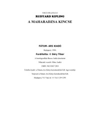 Rudyard Kipling — A maharadzsa kincse