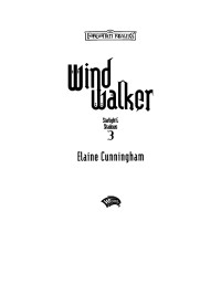 Elaine Cunningham — Windwalker