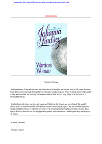 Lindsey Johanna — Warrior's Woman